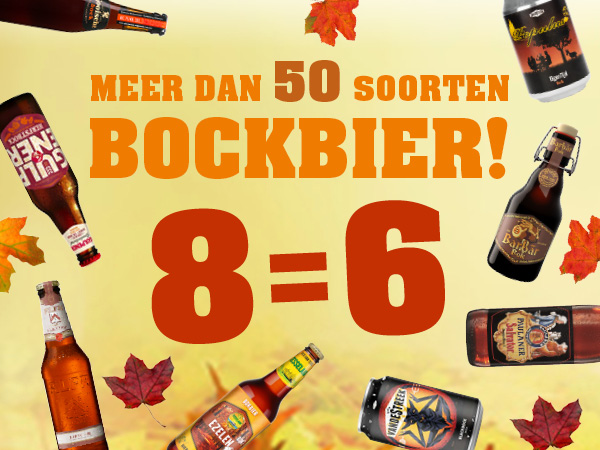 Meer dan 50 soorten bockbier