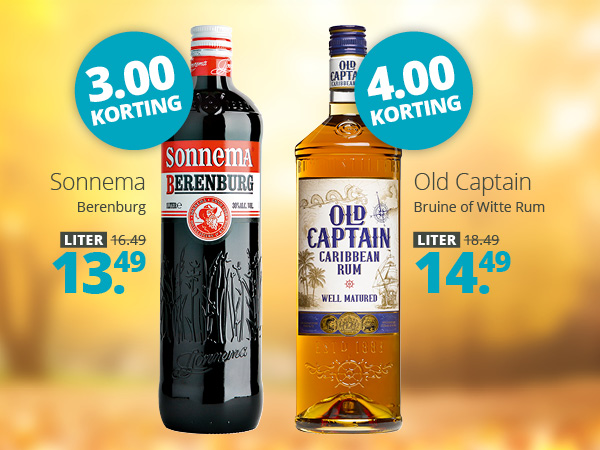 Sonnema Berenburg 100 cl of Old Captain