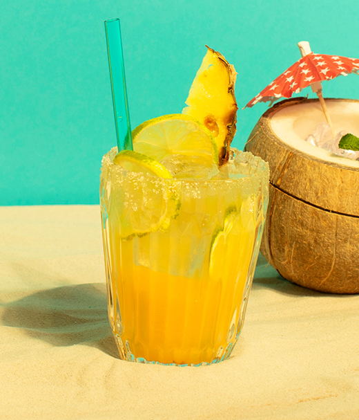 Pineapple Caipiroska