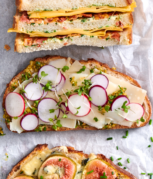 Walnotenpesto met geitenkaas 